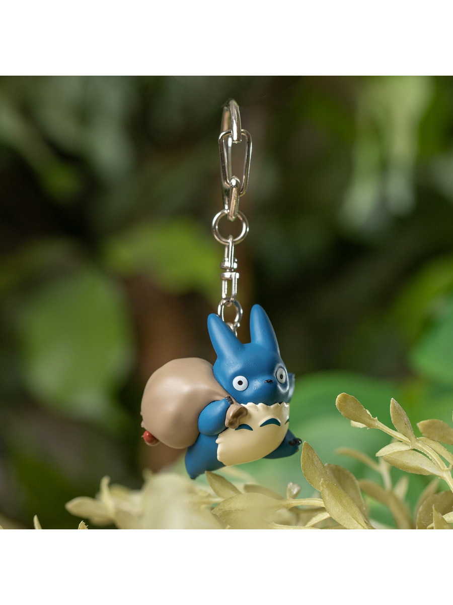 Totoro Style Keychain Medium Totoro and Small Totoro Character