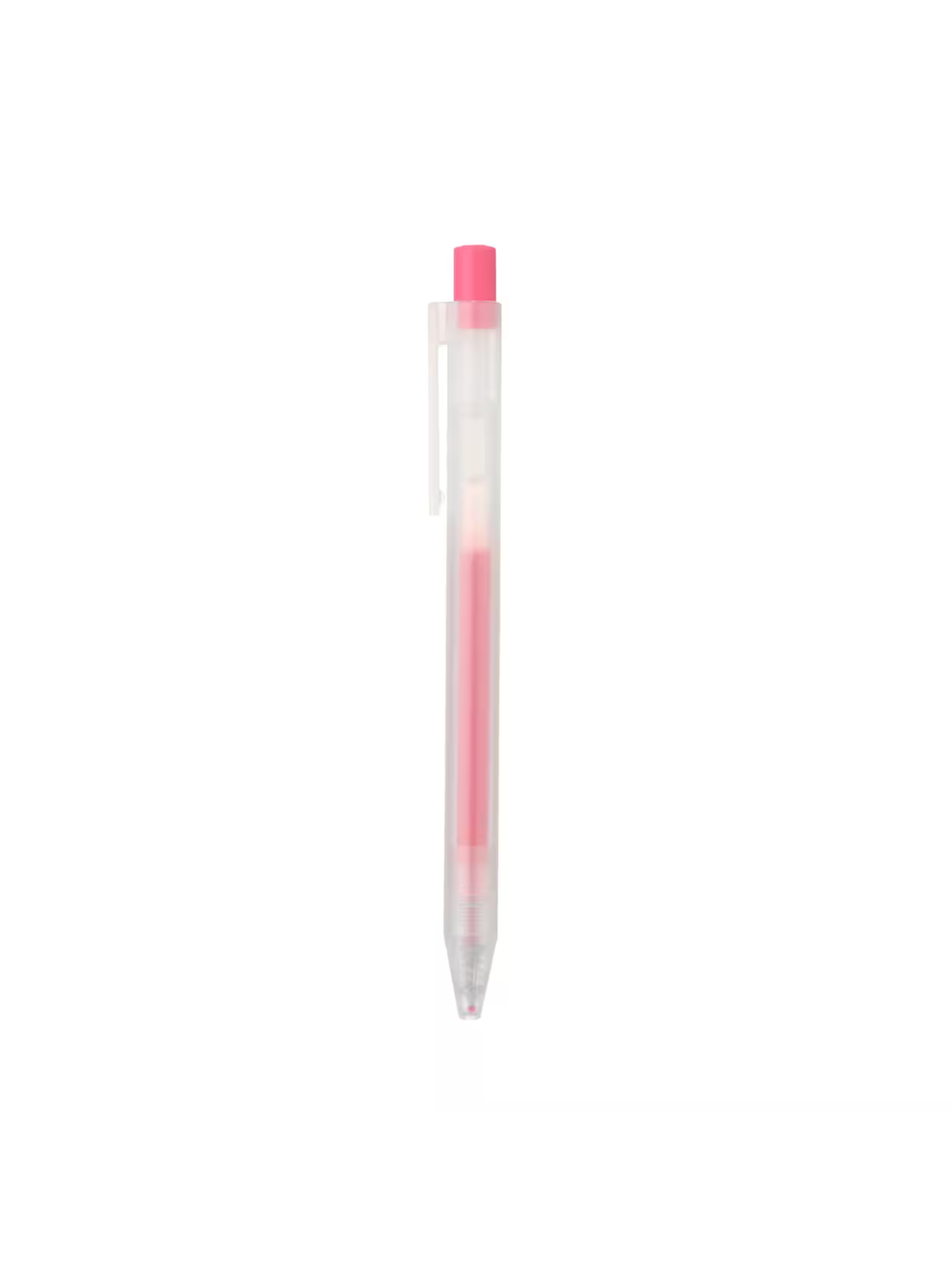 MUJI Knock Type Gel Ink Ballpoint Pen