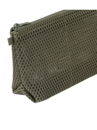 MUJI Mesh Pencil Case with Gusset