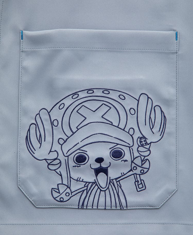 Scrub Canvas Club × ONE PIECE Unisex Scrub Top R59