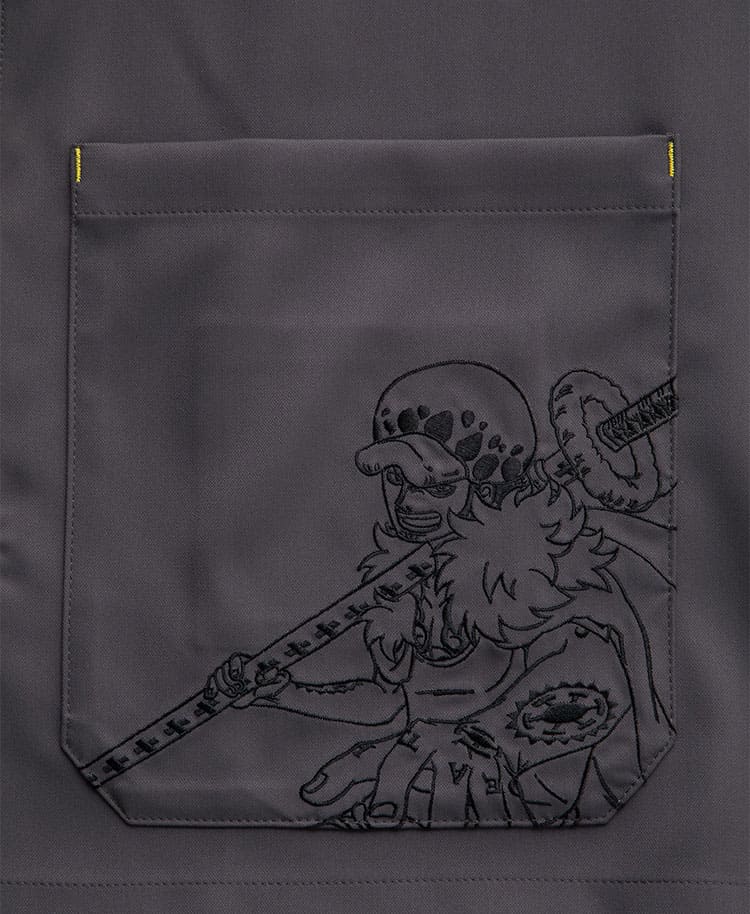 Scrub Canvas Club × ONE PIECE Unisex Scrub Top R59