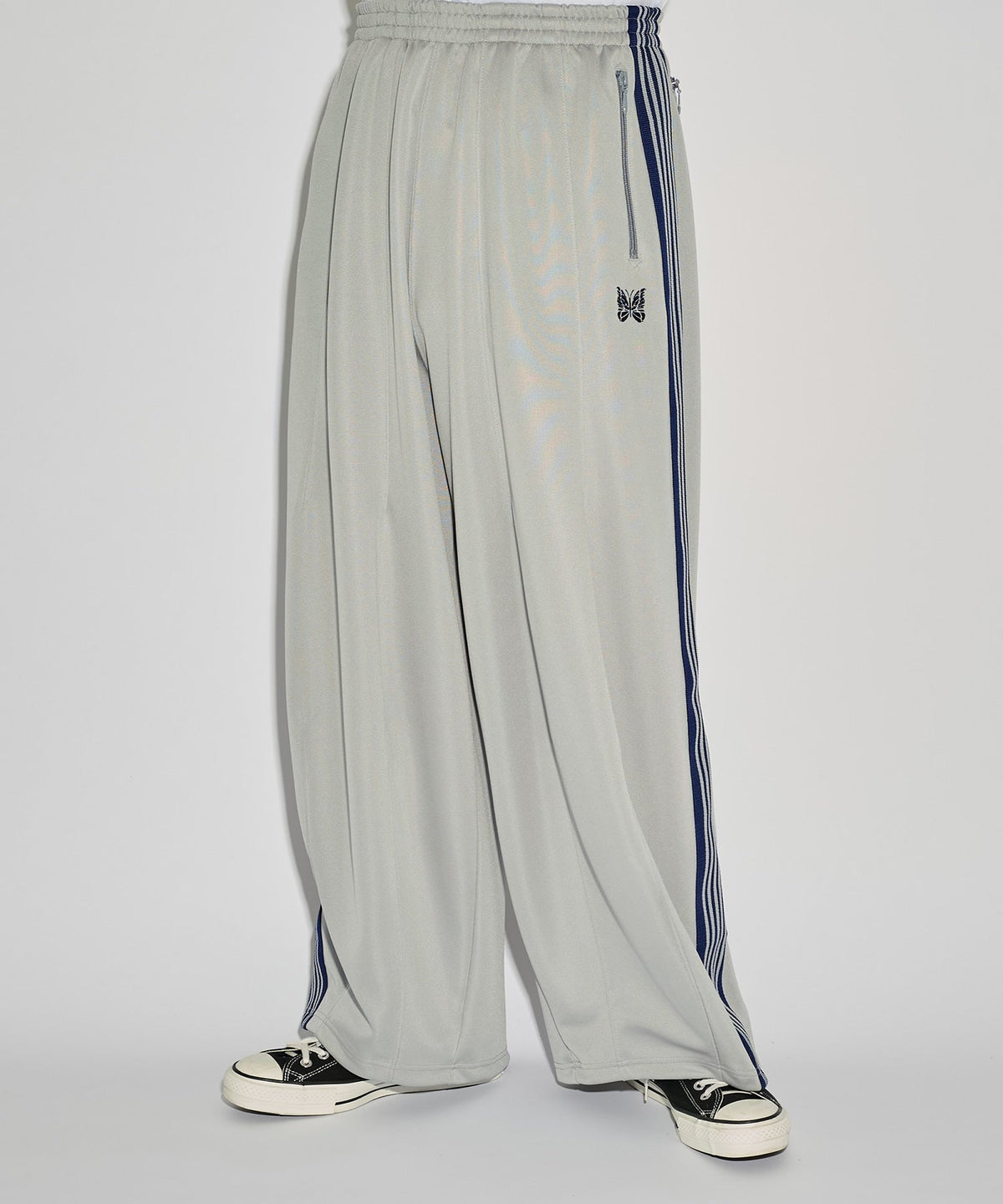 NEEDLES x STUDIOUS H.D. Track Pant Poly Smooth 26SS
