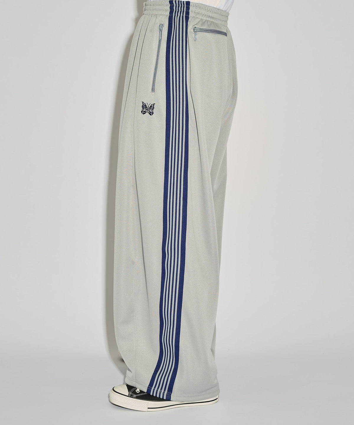 NEEDLES x STUDIOUS H.D. Track Pant Poly Smooth 26SS