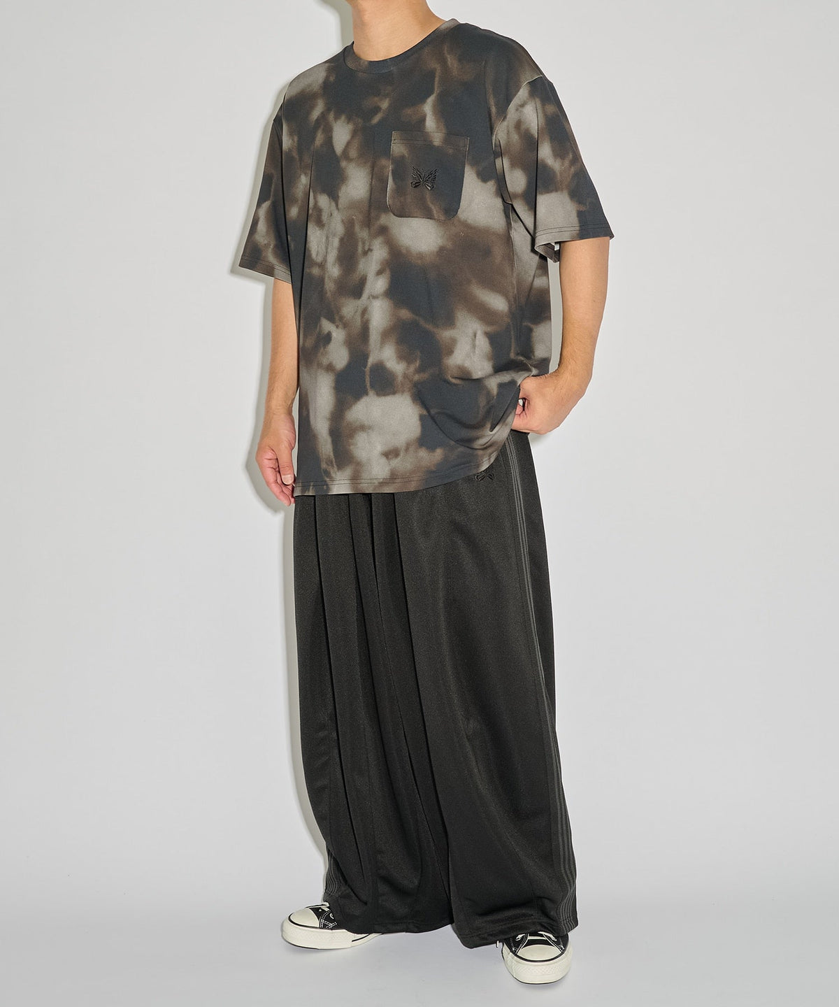 NEEDLES x STUDIOUS H.D. Track Pant Poly Smooth 26SS