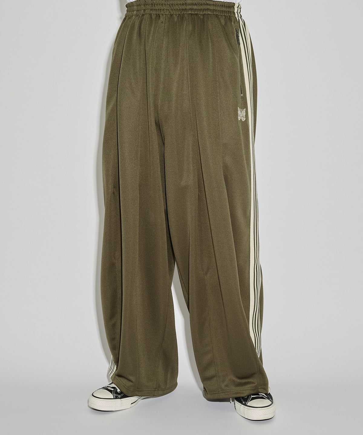 NEEDLES x STUDIOUS H.D. Track Pant Poly Smooth 26SS