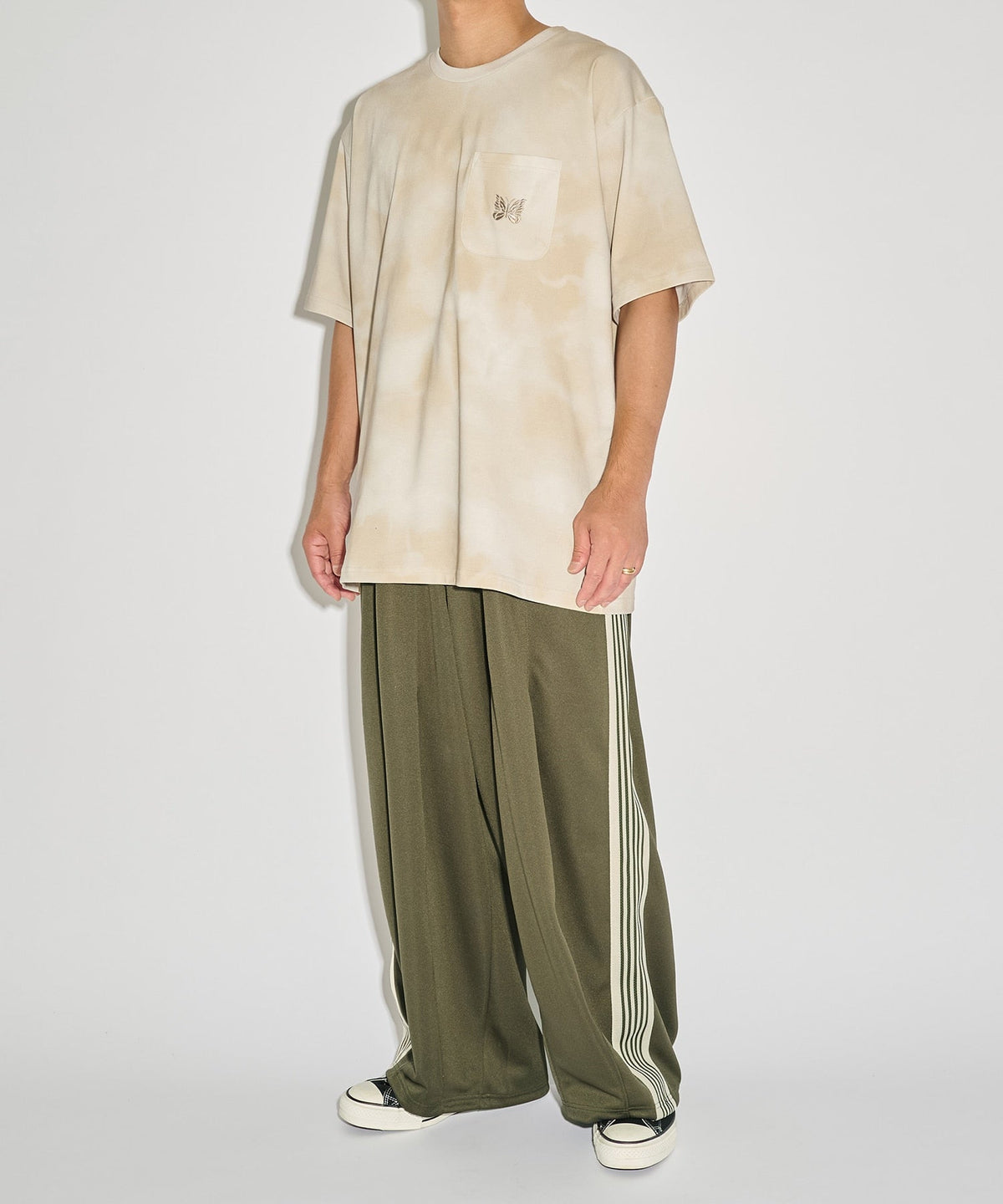 NEEDLES x STUDIOUS H.D. Track Pant Poly Smooth 26SS