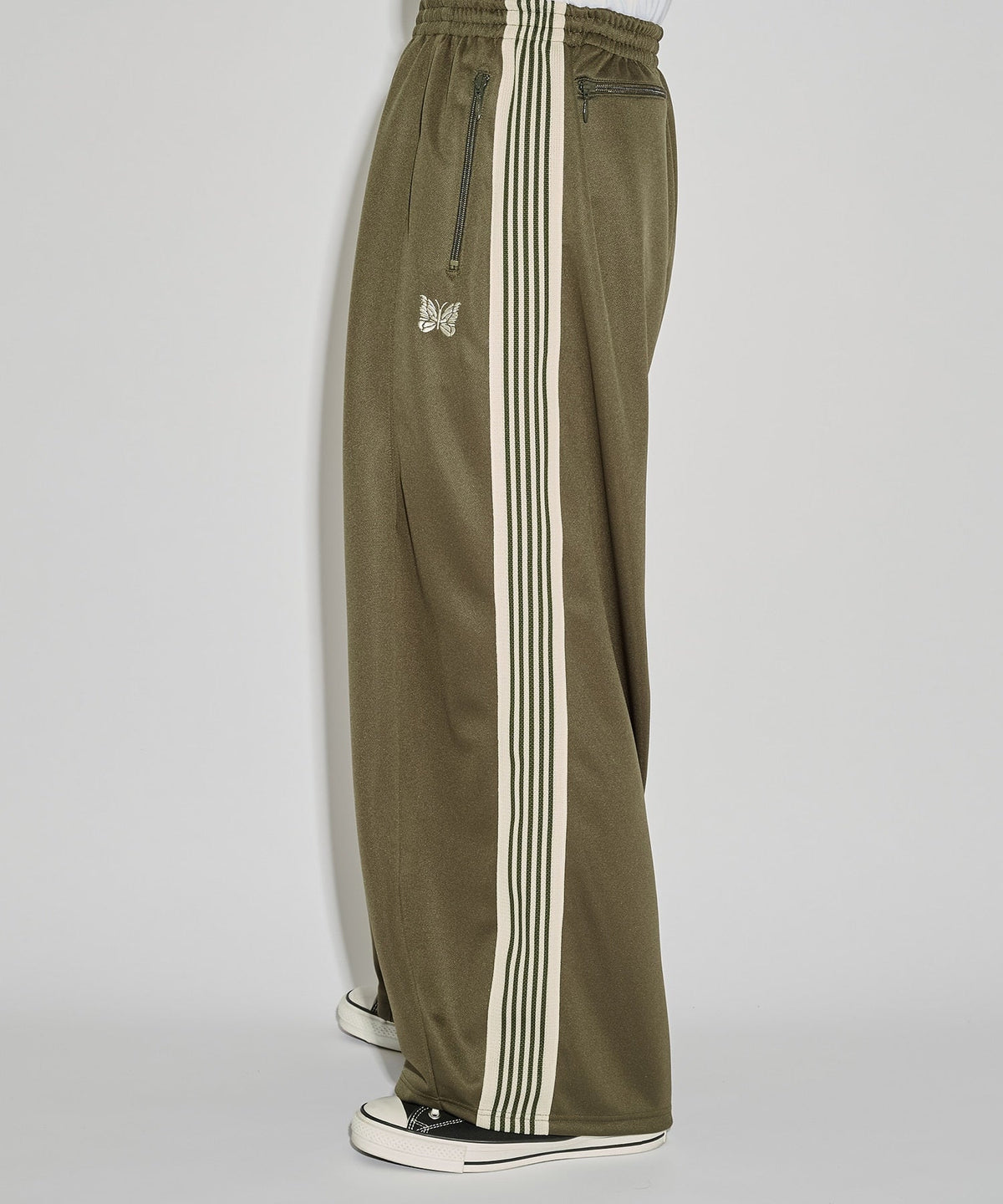 NEEDLES x STUDIOUS H.D. Track Pant Poly Smooth 26SS
