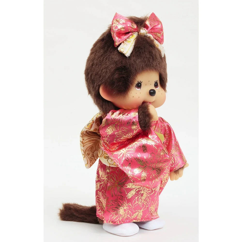 Sekiguchi Monchhichi S Boy or Girl Plush Doll – Kimono & Hakama