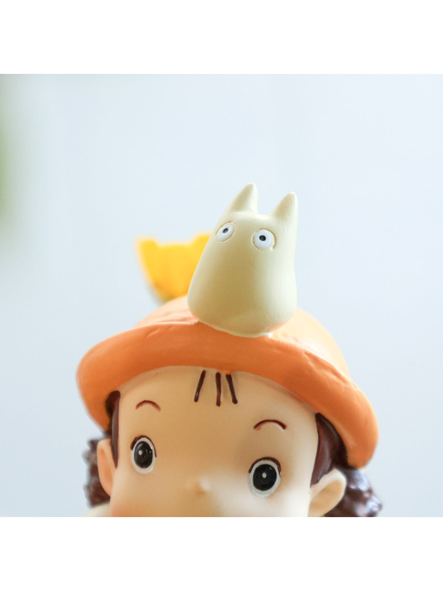 Totoro mini vase with Mei design and glass tube