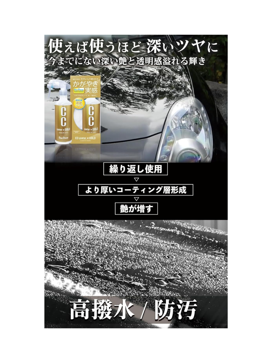 PROSTAFF CC Water Gold Car Body Coating Spray S234 200ml