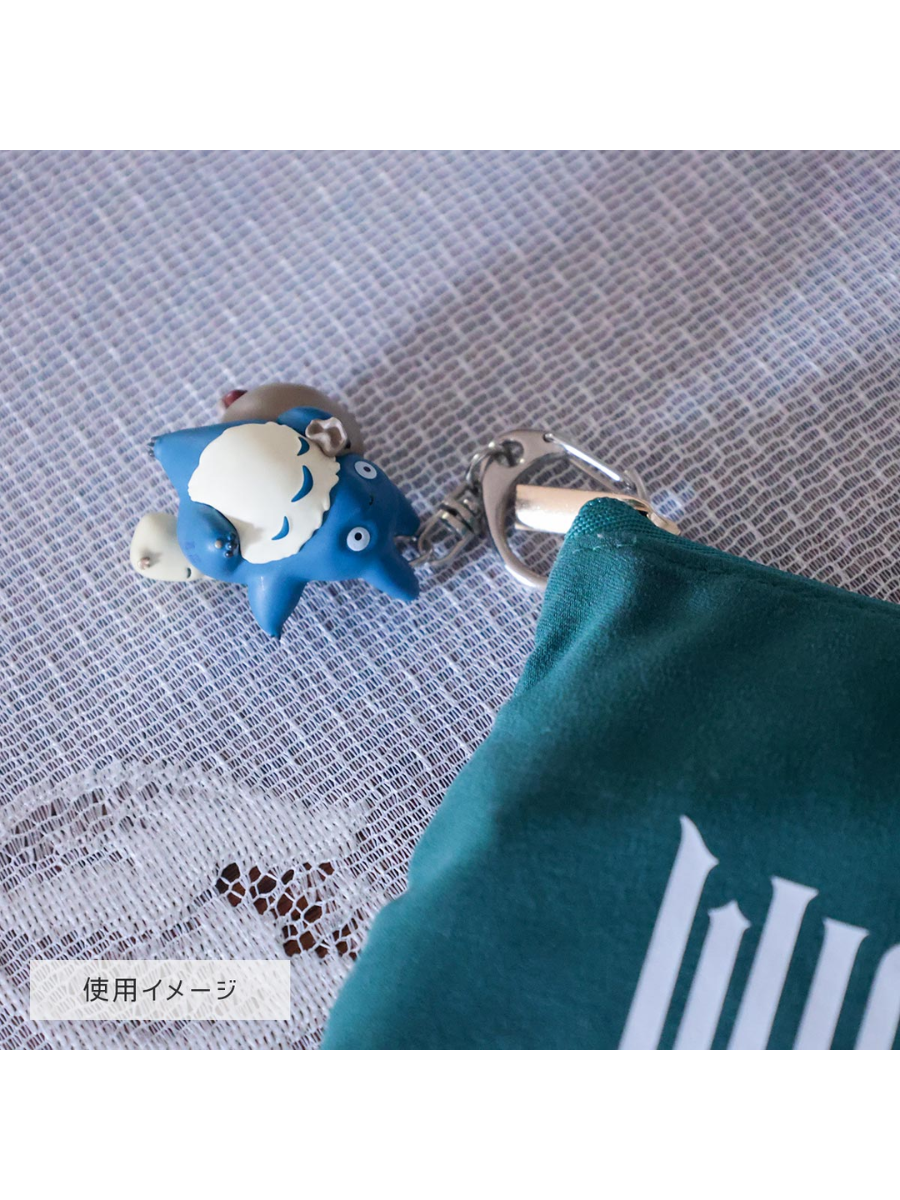 Totoro Style Keychain Medium Totoro and Small Totoro Character