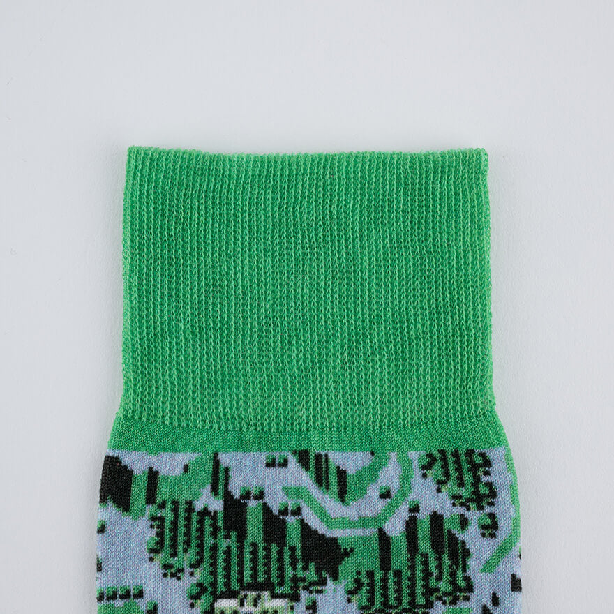 Tabio MOTHER 2 Onett Map Knit Socks