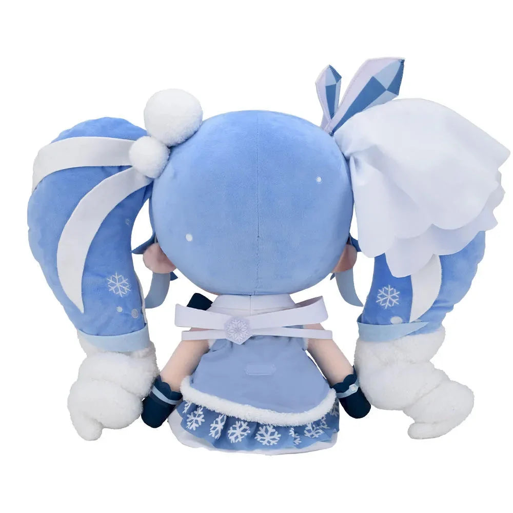 Snow Miku 2025 Jumbo Plush Fuwapuchi