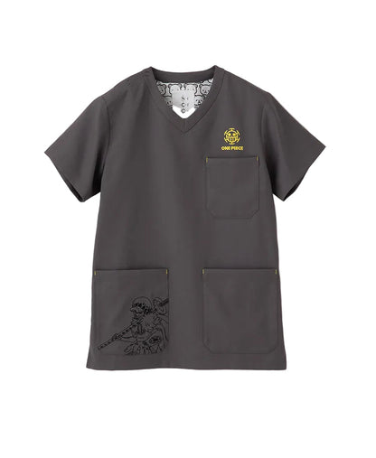 Scrub Canvas Club × ONE PIECE Unisex Scrub Top R59
