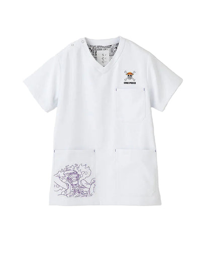 Scrub Canvas Club × ONE PIECE Unisex Scrub Top R59
