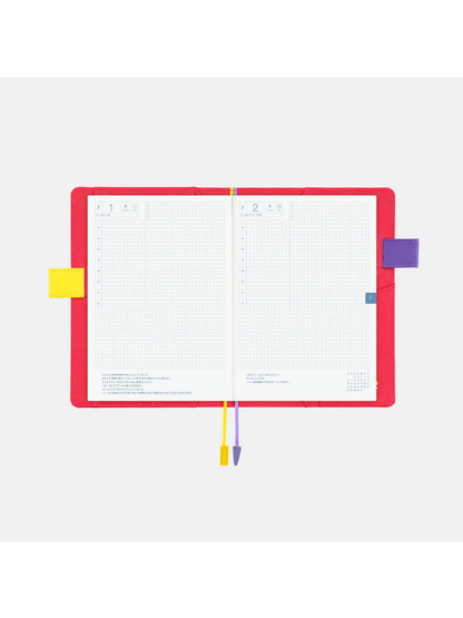 Hobonichi Techo 2027 Cousin A5 Planner Cover MOTHER Mr. Saturn Genki Genki
