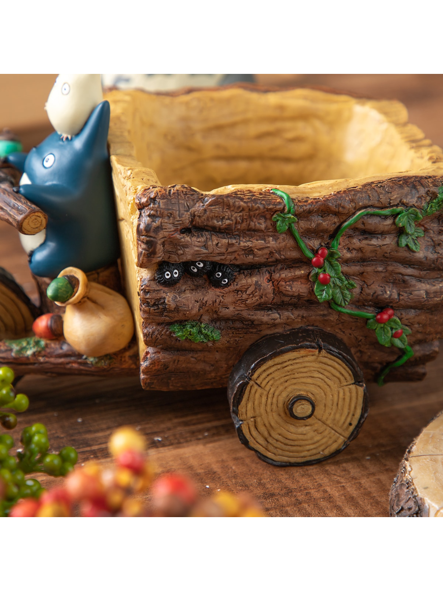 My Neighbor Totoro Planter Cover – Totoro Forest Tricycle Plant Pot Holder
