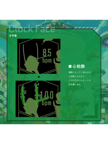 GARRACK ONE PIECE Zoro Smart Watch HUC-OP-FT3-Z