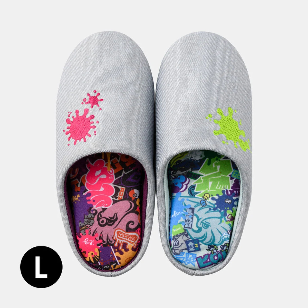 Splatoon Squid or Octo Room Slippers Unisex