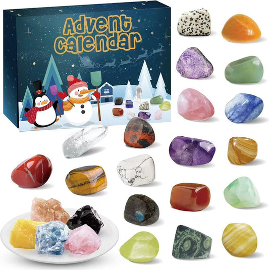 LIHAO 2025 Crystal Advent Calendar for Kids