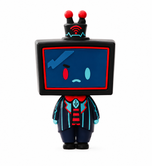 Hazbin Hotel Vox Rubber Figure