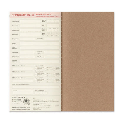 TRAVELER'S notebook 2027 Weekly Vertical Refill – 2-Pack