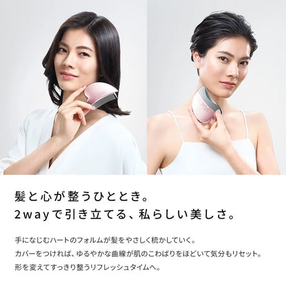 ReFa HEART COMB CAXA – 2-in-1 Hair Comb & Gua Sha Tool