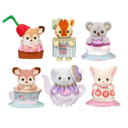 Sylvanian Families Dokidoki Collection Baby Tea Time Blind Box Figure （16pcs）