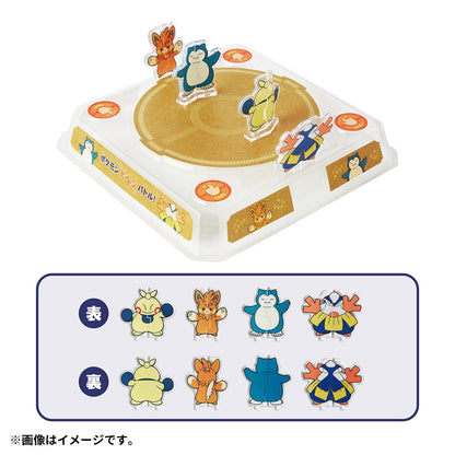Pokemon Acrylic Tap Battle Game – Assembly Fighting Toy Set