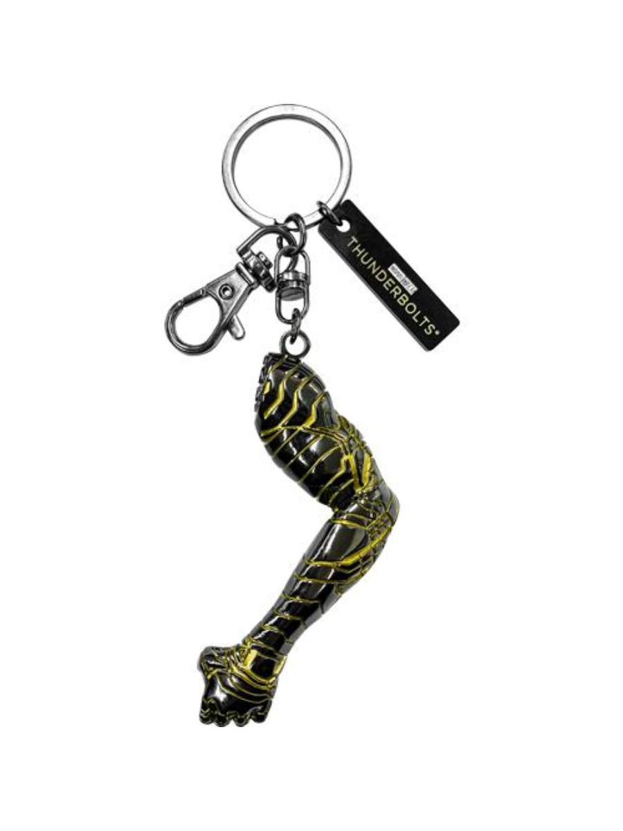 Thunderbolts Bucky Arm Keychain Winter Soldier Metal Keyring