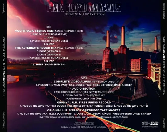 Pink Floyd Animals – Definitive Multiplex Edition CD+DVD