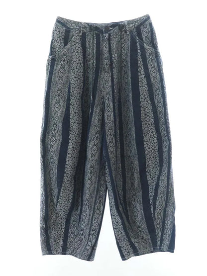 Needles H.D.  Painter Style 10oz Denim Python Jacquard Pants