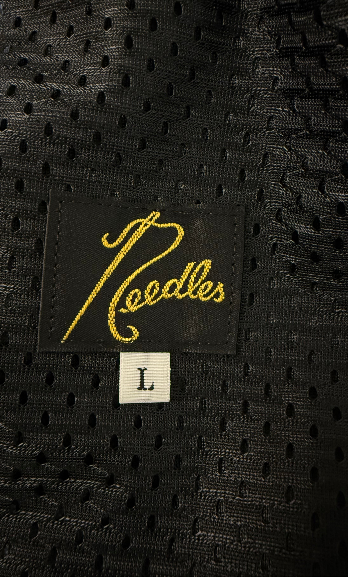 Needles LHP EXCLUSIVE TRACK PANTS POLY SMOOTH BLACK