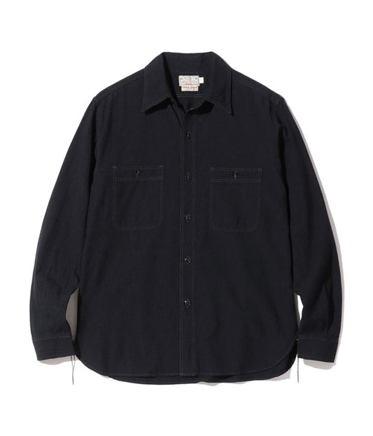 Buzz Rickson's Lot No. BR29143 WILLIAM GIBSON COLLECTION BLACK CHAMBRAY WORK SHIRTS
