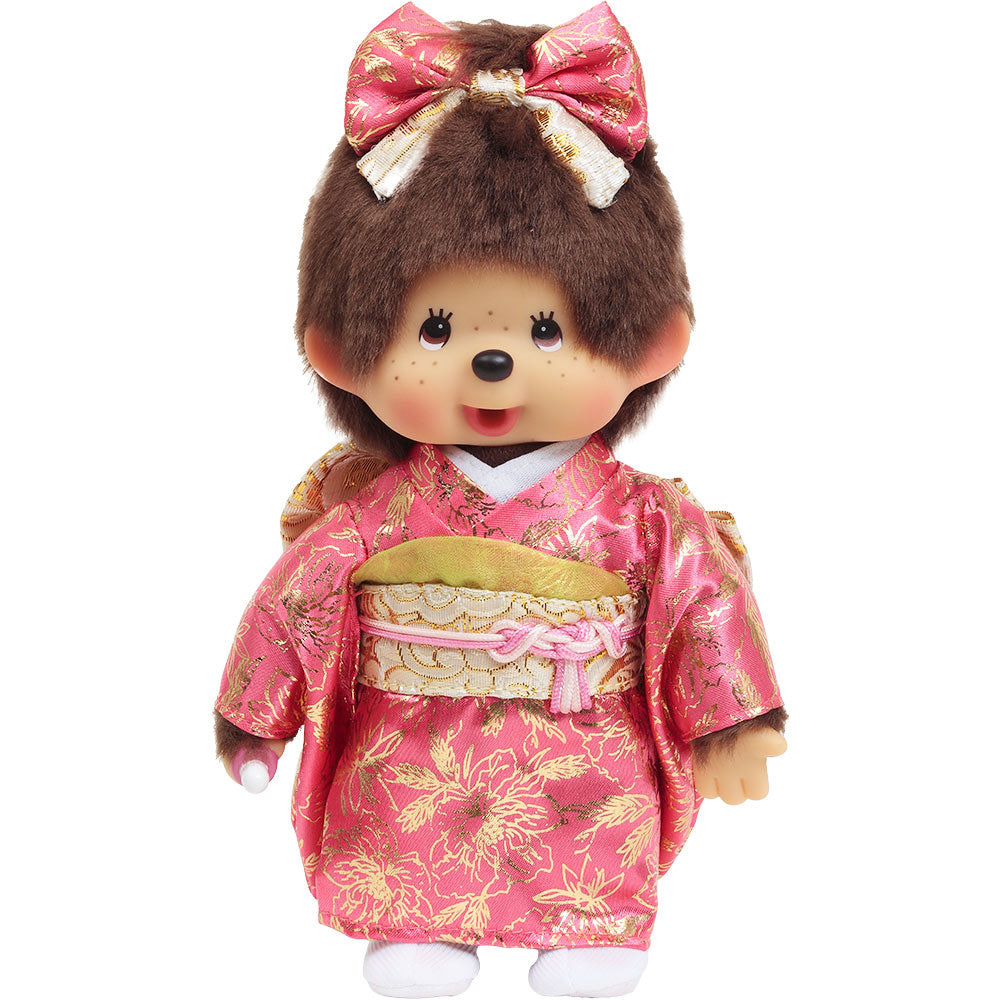 Sekiguchi Monchhichi S Boy or Girl Plush Doll – Kimono & Hakama