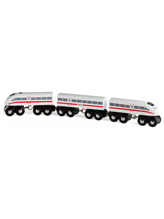 BRIO High-Speed Train with Sound - Classic Wooden Train with Modern Design