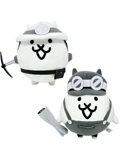 The Battle Cats Gamatoto & Ototo Plush Set 2pcs