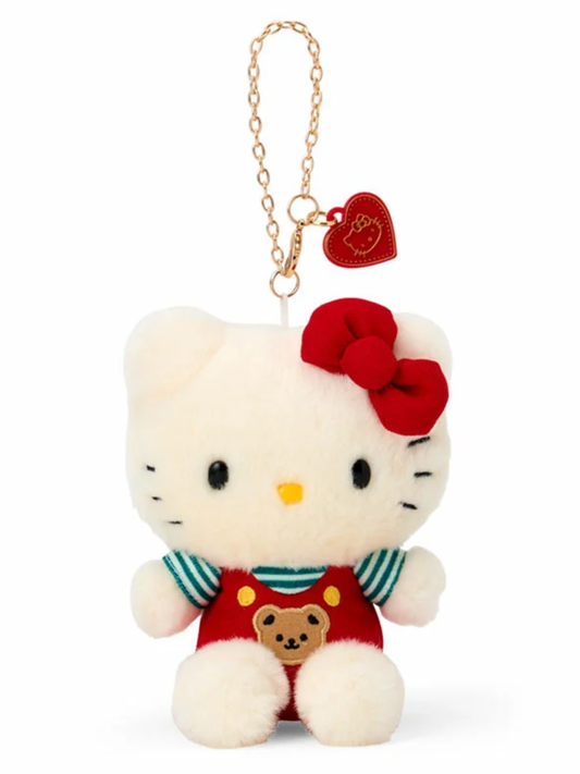 Hello Kitty Mascot Bag Charm Plush Keychain