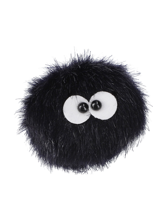 Soot Sprite Plush Brooch Pin