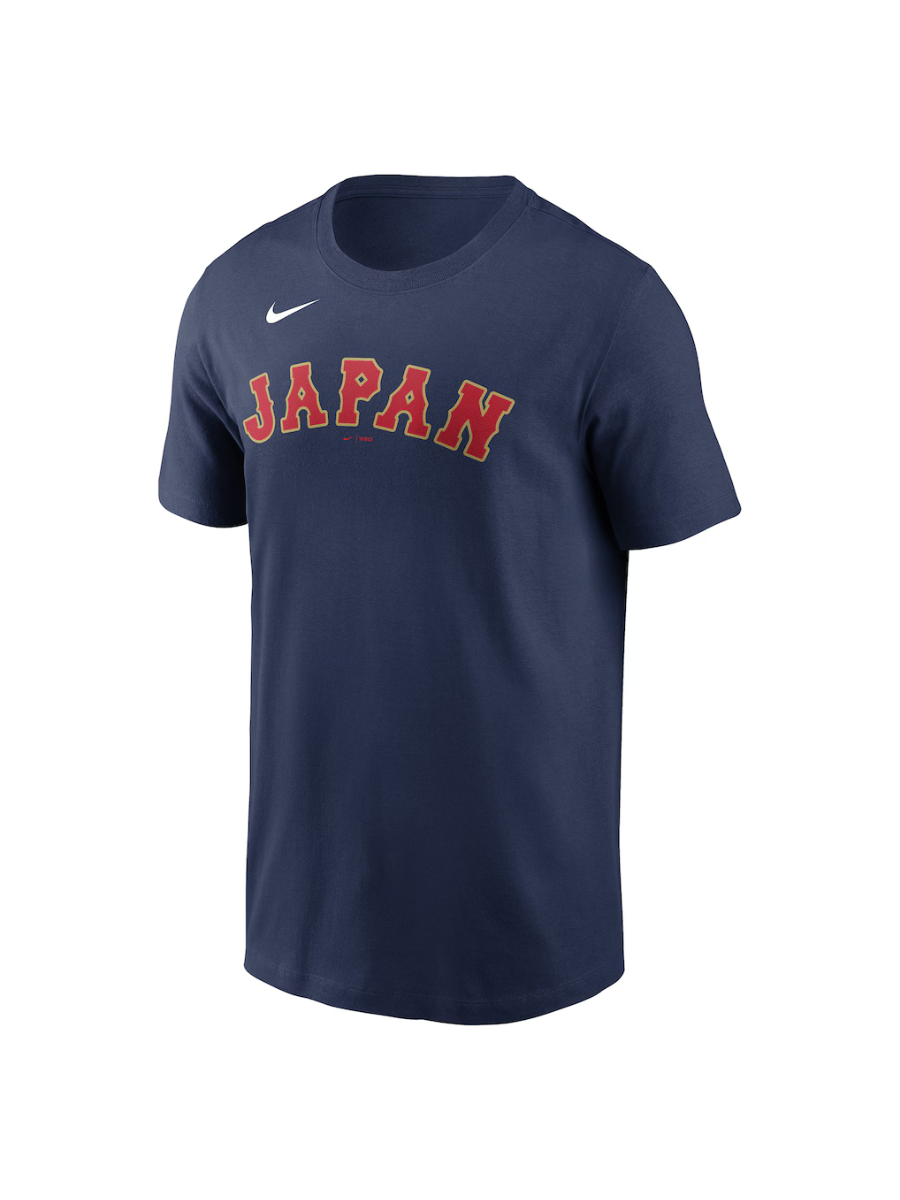 Nike 2026 WBC Japan Kazuma Okamoto No.25 Name Number T-Shirt