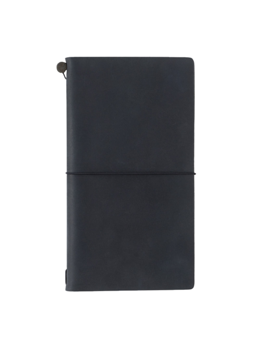 Traveler’s Notebook Regular Size Starter Kit Black