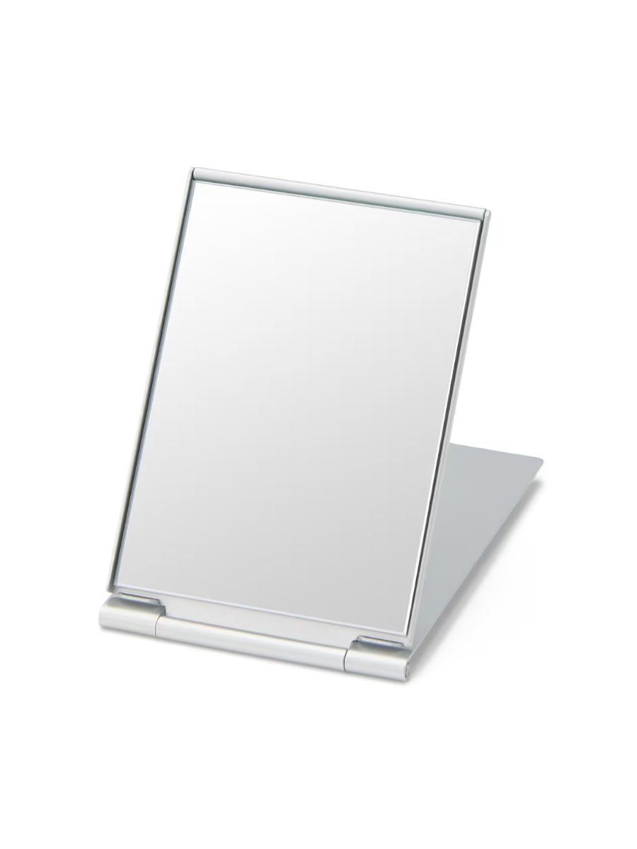 MUJI Aluminum Folding Mirror Portable Compact