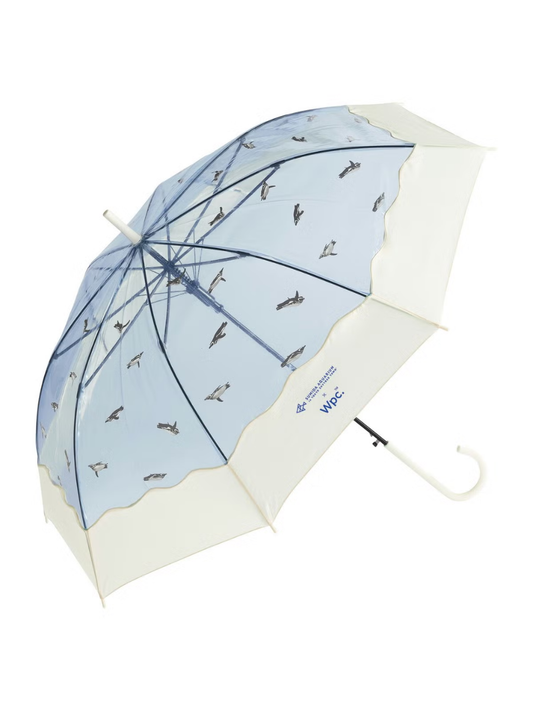 Sumida Aquarium x Wpc Penguin Clear Umbrella Long Handle