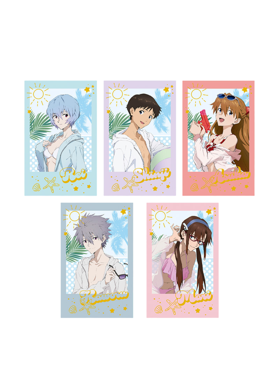 EVANGELION STORE Summer FES 2026 Instax-Style Card Set