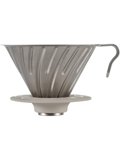 HARIO V60 Titanium Coffee Dripper VDTI-02-TSV