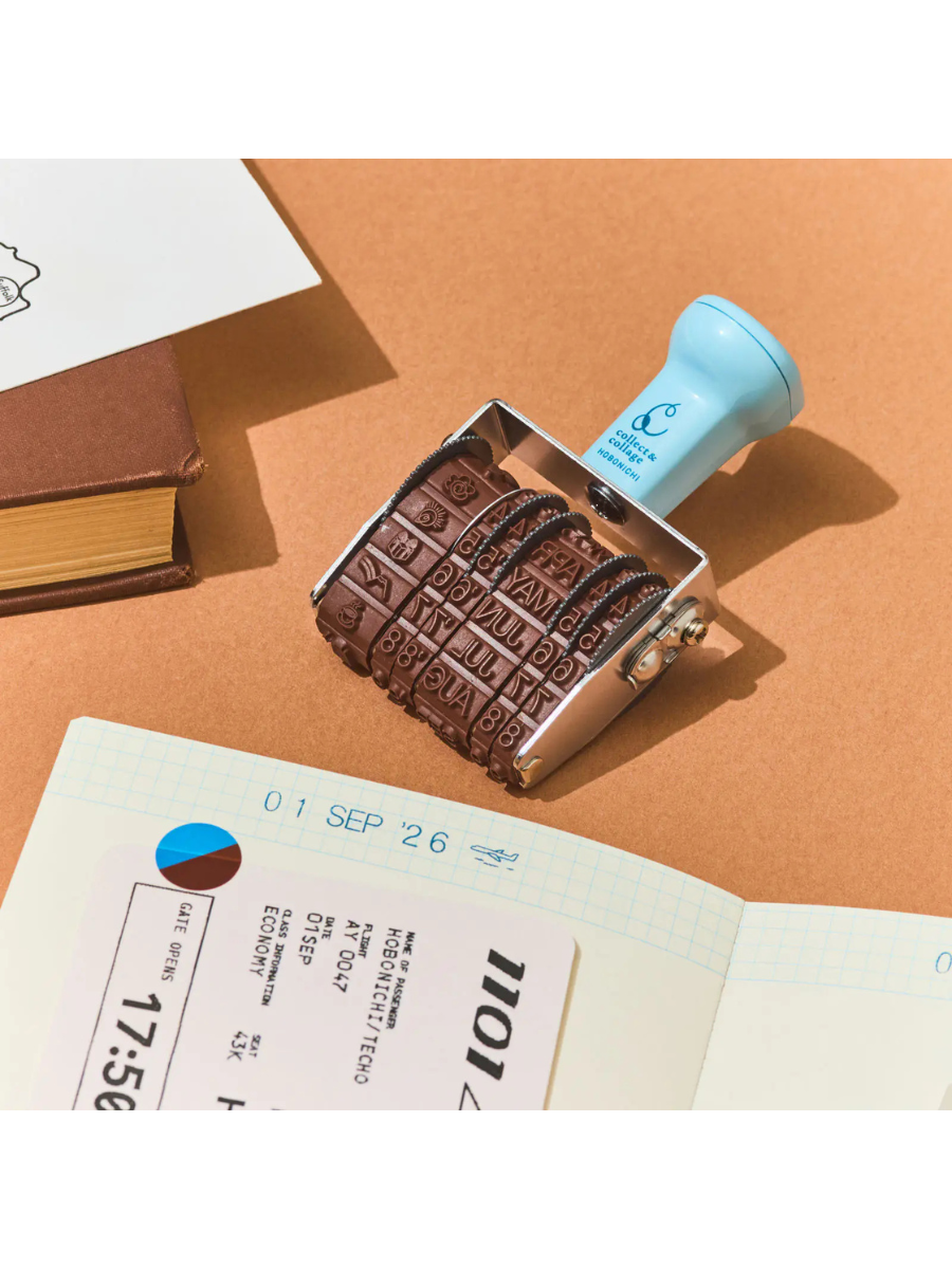 Hobonichi collect & collage Daily Memories Rotary Stamp