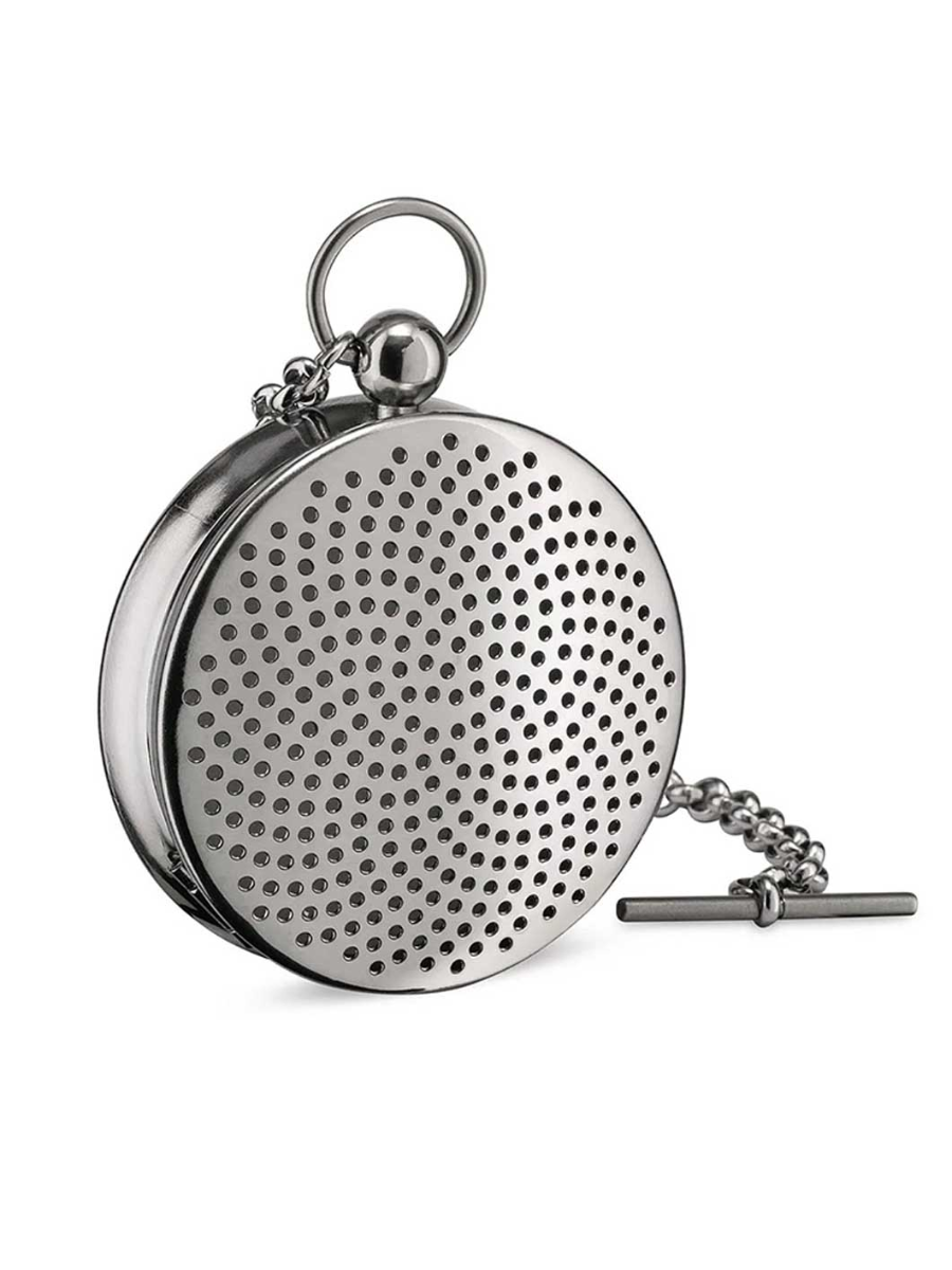 ALESSI T-Timepiece Tea Infuser Stainless Steel Tea Strainer