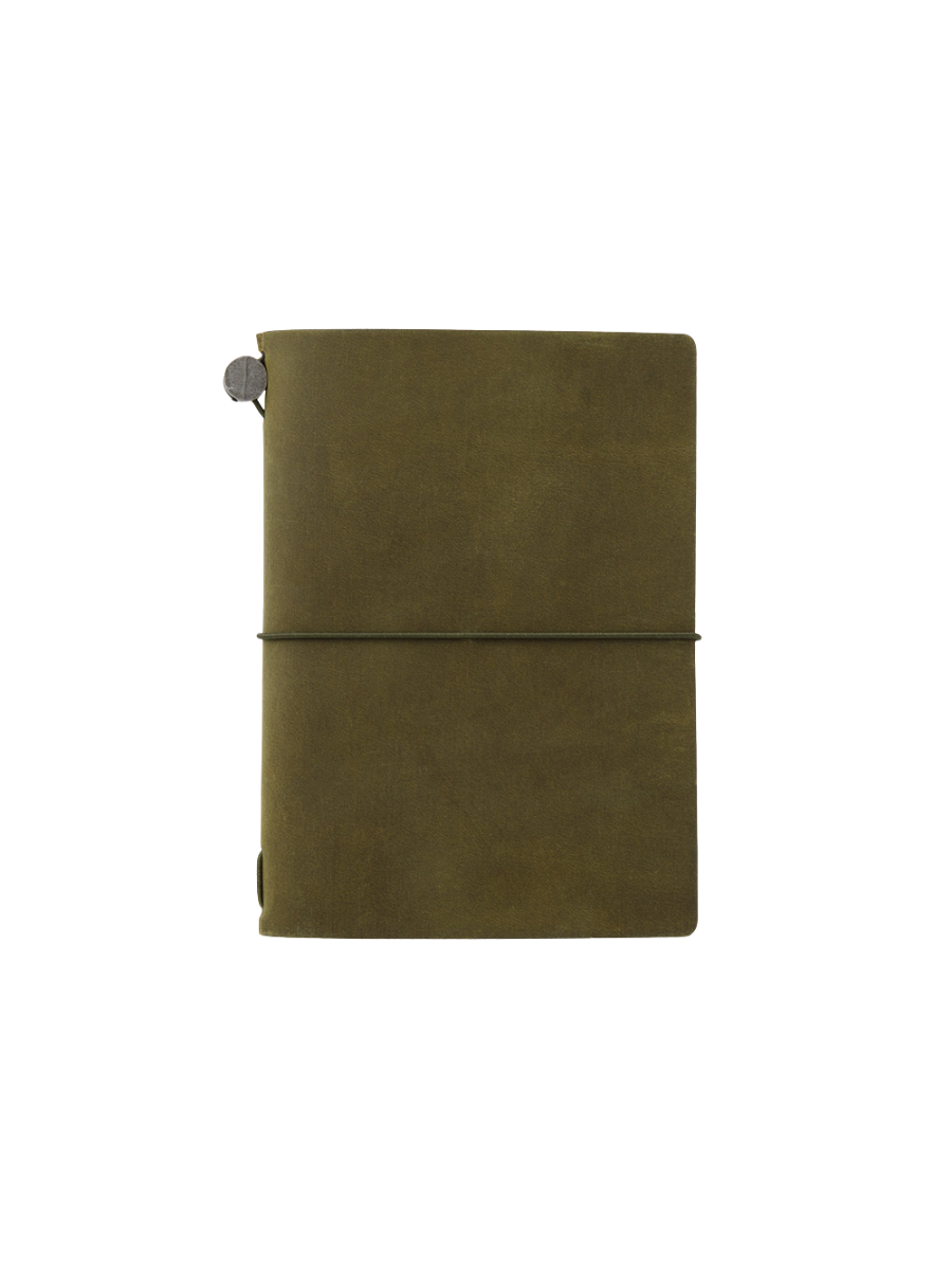 Traveler’s Notebook Passport Size Olive Starter Kit