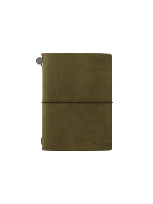 Traveler’s Notebook Passport Size Olive Starter Kit