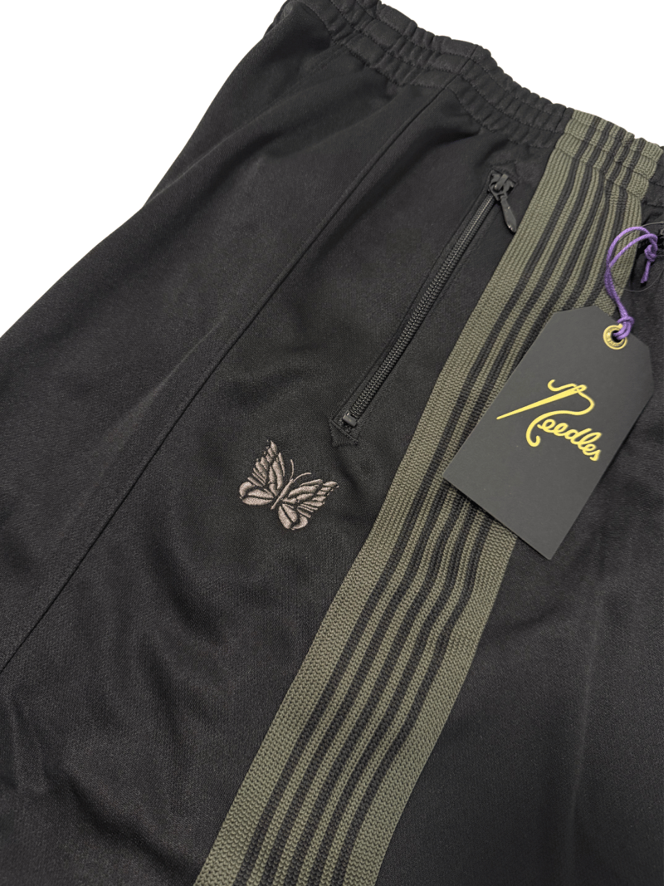 Needles B'2nd EXCLUSIVE H.D.Track pant PolySmooth 2025AW BLACK